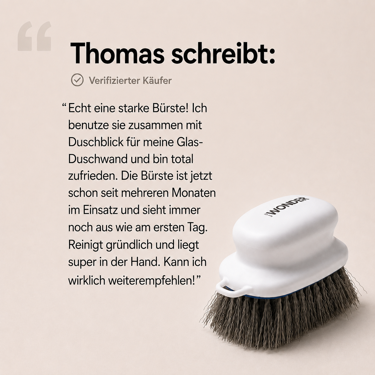 Handbürste Cleaniewonder