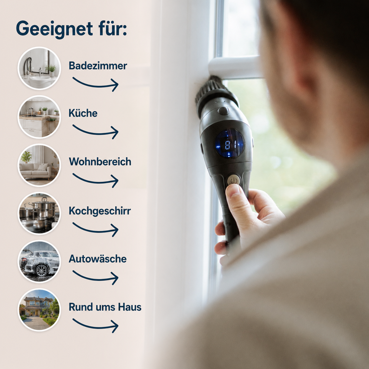 elektrische Handbürste