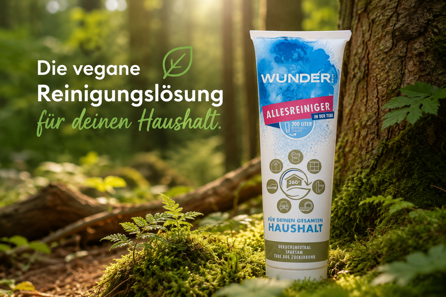 Die vegane Reinigungslösung für deinen Haushalt