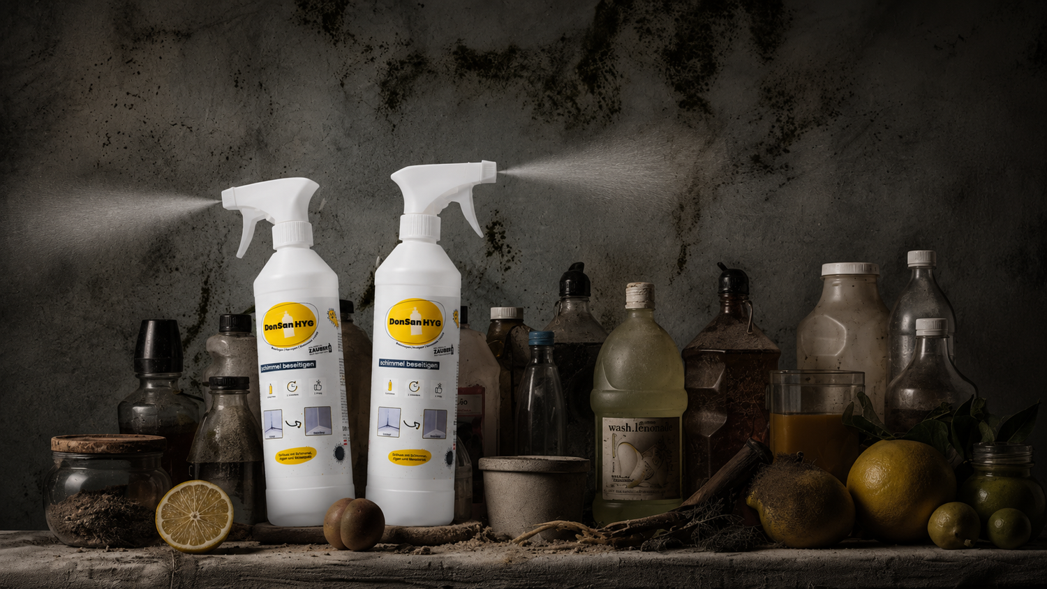 Effektive Methoden zur Schimmelentfernung: Chemische Reiniger vs. Hausmittel