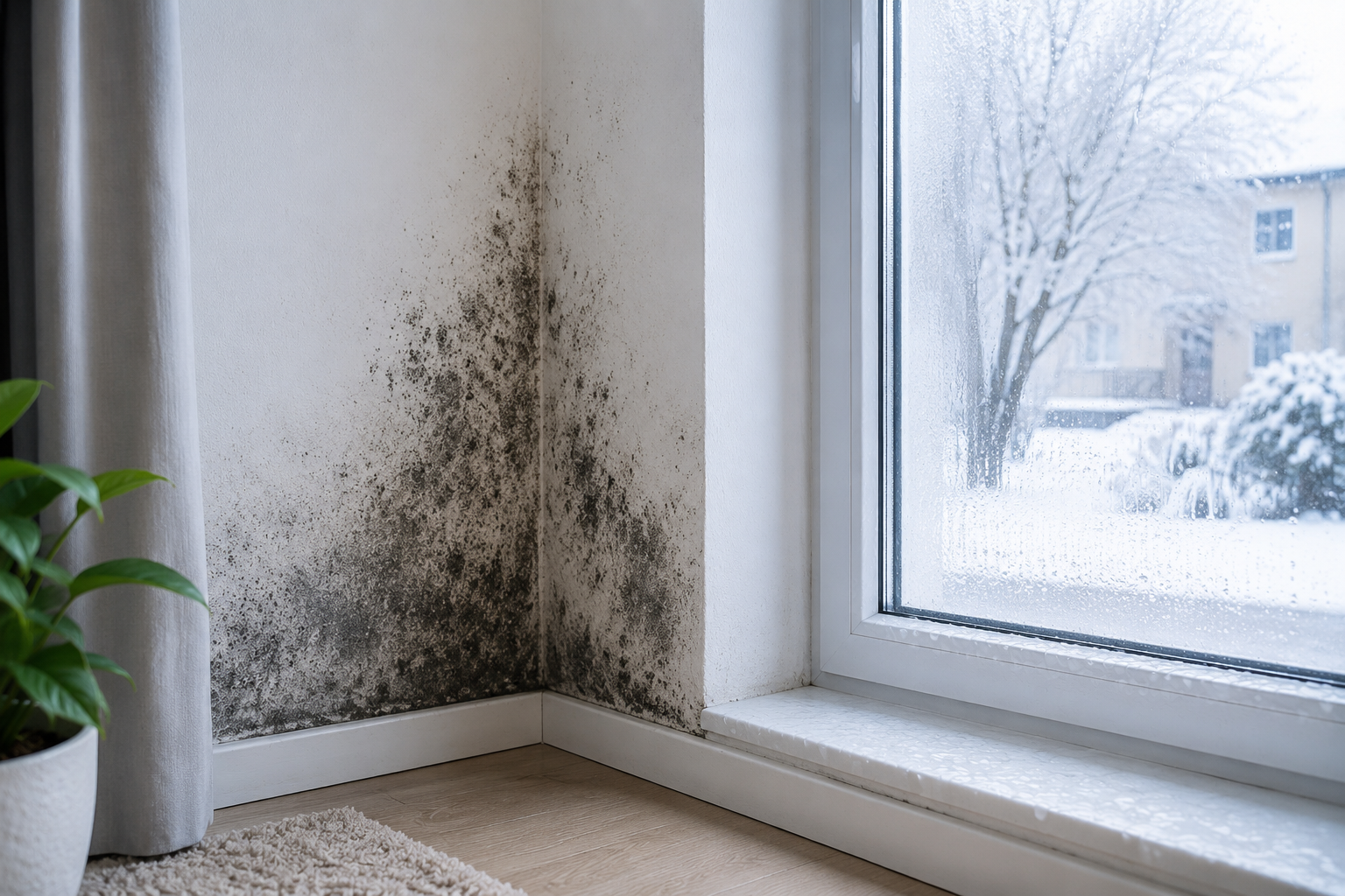Schimmel im Herbst und Winter vermeiden – Warum die kalte Jahreszeit besonders kritisch ist