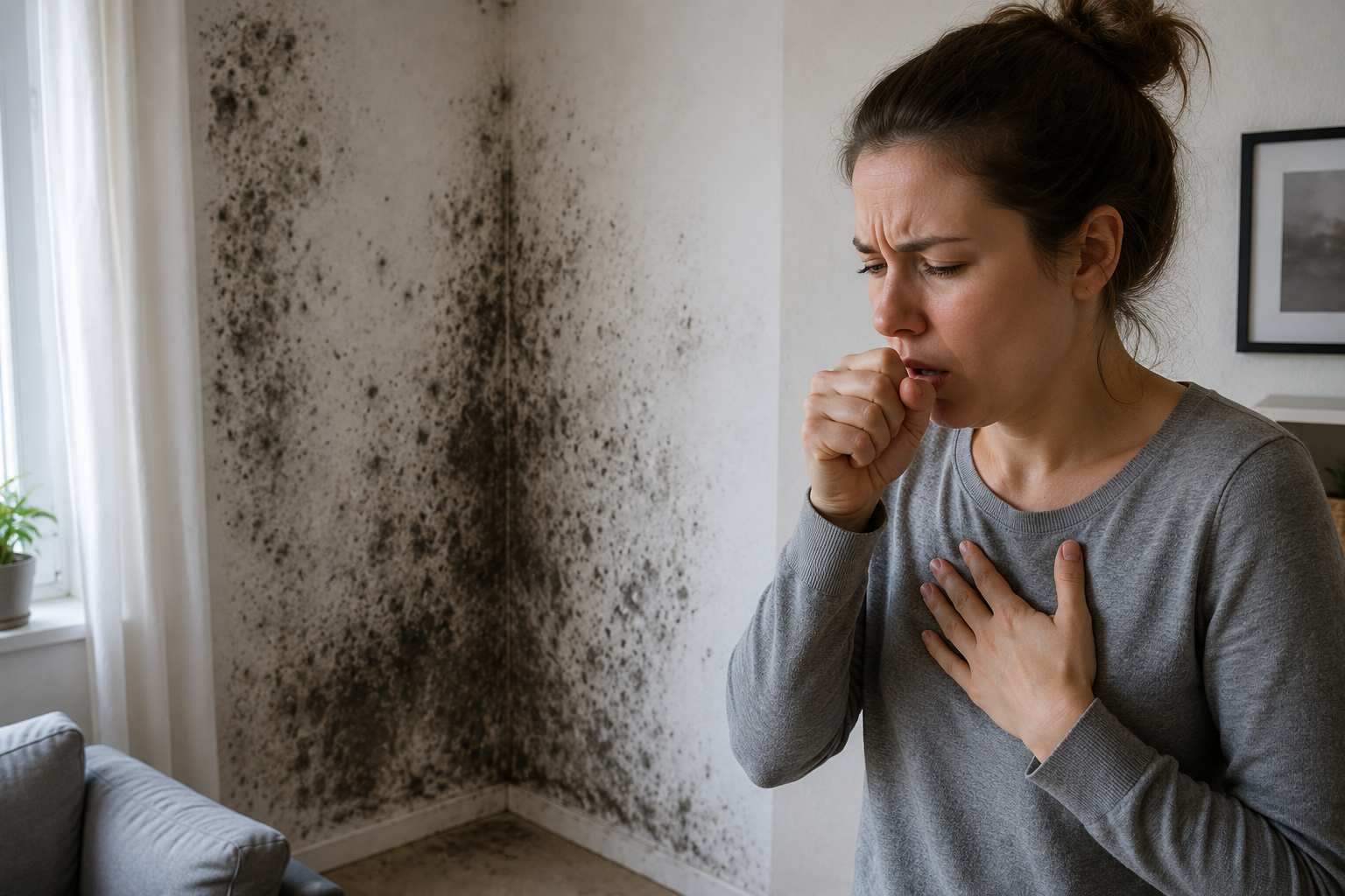 Schimmel in der Wohnung – Welche gesundheitlichen Folgen unbehandelter Schimmel haben kann