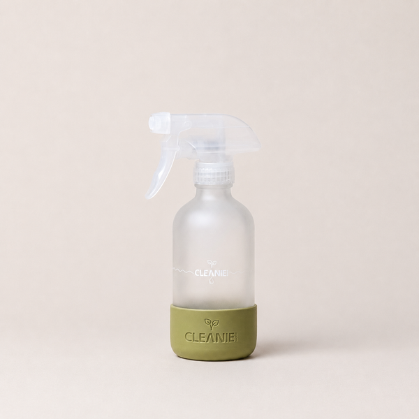Glasflasche mit Silikonhülse